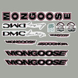 Mongoose - 1998 DMC - Tan fame - Decal set - old school bmx - Bmx Products AU