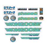 Mongoose - 1998 Phase 2 - Decal set - old school bmx - Bmx Products AU