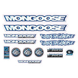 Mongoose - 1998 Supergoose for polished frame - Decal set - old school bmx - Bmx Products AU