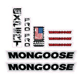 Mongoose - 2005 Expert - Decal set - old school bmx - Bmx Products AU