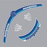 Mongoose - Helmet Decal set - Blue - Old school bmx - Bmx Products AU