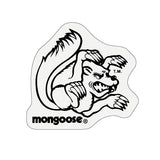 Mongoose - Helmet side Decals (pair) - Black - Old school bmx - Bmx Products AU