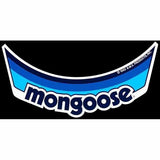 Mongoose - Helmet Visor Decal - Blue - Old school bmx - Bmx Products AU