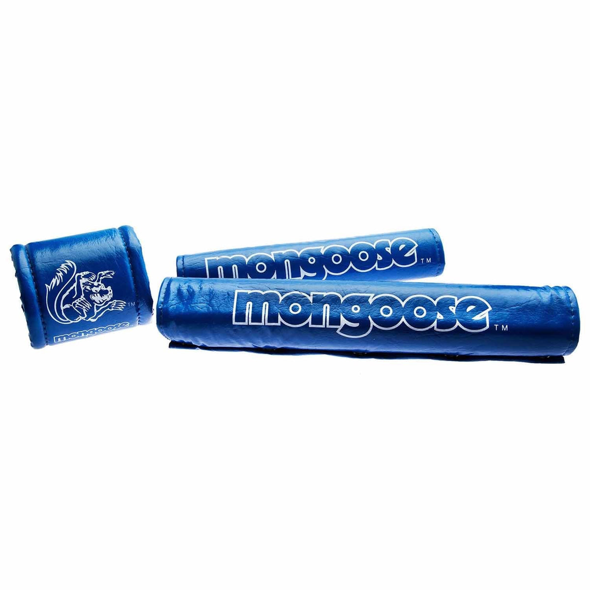 Mongoose vinyl pad set blue - old school bmx - Bmx Products AU