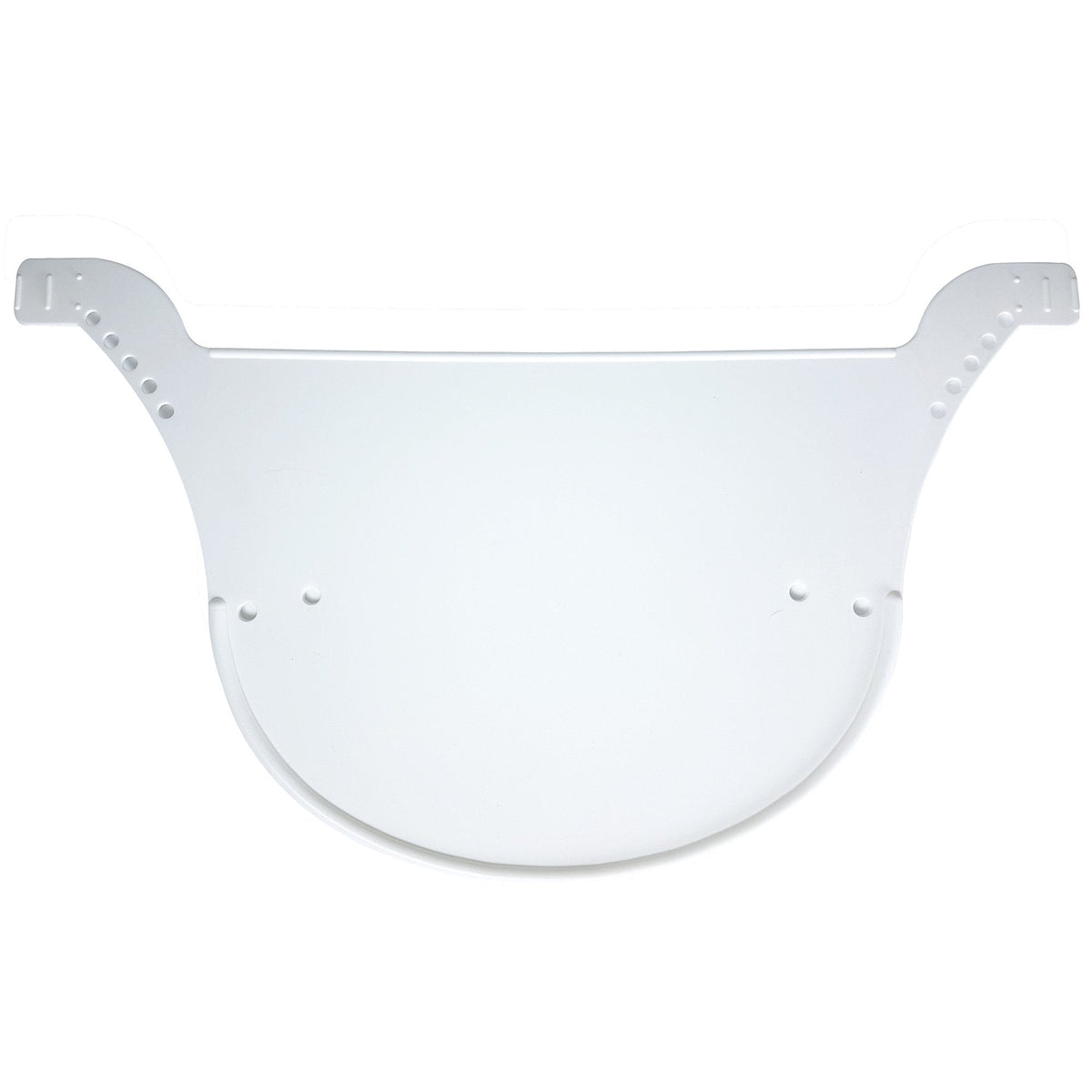 Proto race plate - Blank plate in WHITE - Old School BMX - Bmx Products AU