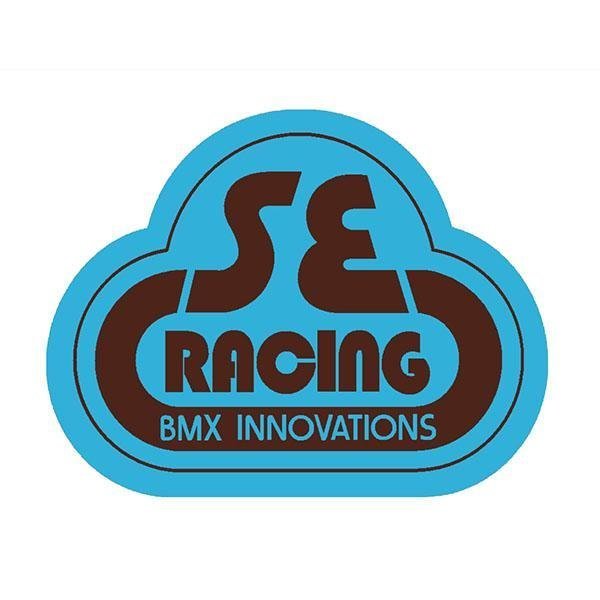 SE Racing - 80'S Head tube decal - Gen 1 BLUE - Old school bmx - Bmx Products AU