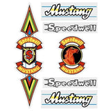 Speedwell Mustang dragster decal set - Bmx Products AU