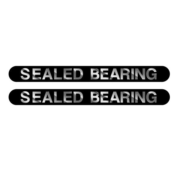 SR Sakae - MTP - 100 "Triple Trap" sealed bearing pedal decals - Old school bmx - Bmx Products AU