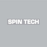 SR Sakae - SPINTECH DIECUT stem decal in white - Old school bmx - Bmx Products AU