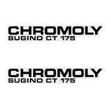 Sugino - CT175 on CLEAR crank decals - Old school bmx - Bmx Products AU