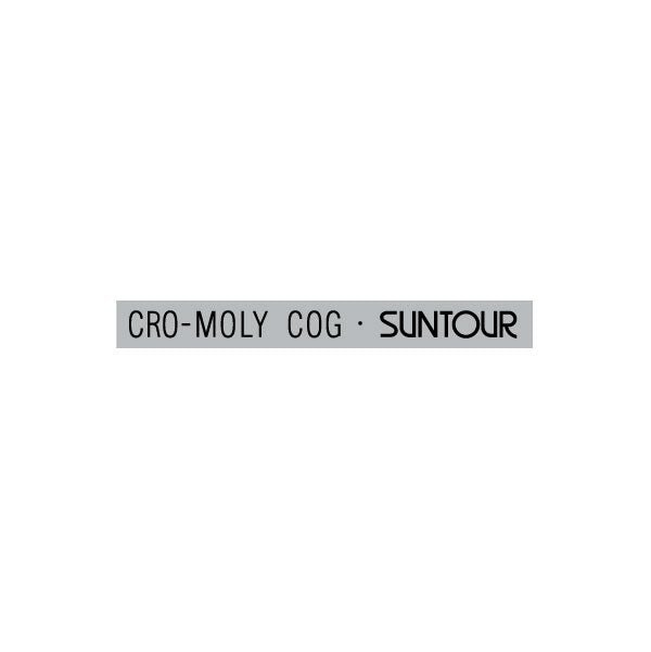 SUNTOUR - CROMO Freewheel decal - Old school bmx - Bmx Products AU