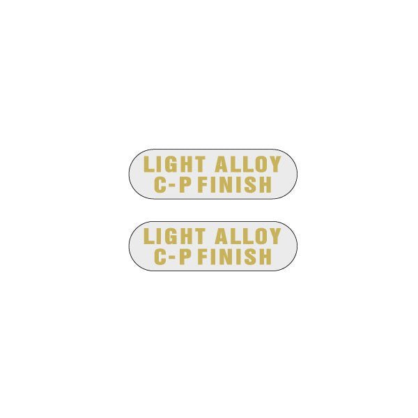 SUZUE - LIGHT ALLOY C - P FINISH Gold on clear rounded hub decals - Old school bmx - Bmx Products AU