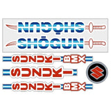 Suzuki - SHOGUN bmx decal set - Old school bmx - Bmx Products AU