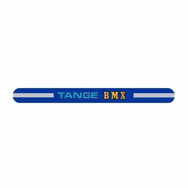 Tange - BMX - Blue seat clamp decal - old school bmx - Bmx Products AU