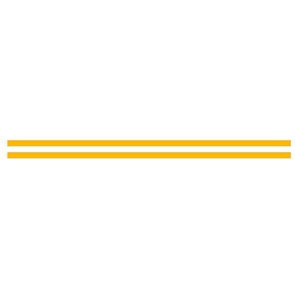 Tange - MX3 - GOLD - Headset decal set - old school bmx - Bmx Products AU