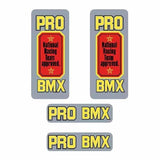 Tange - National - PRO BMX decal set - Old school bmx - Bmx Products AU