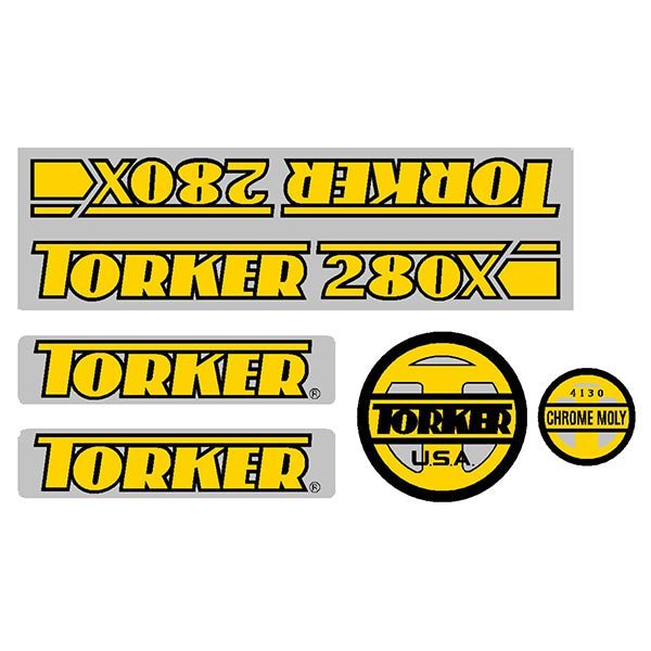 Torker - 280X decal set - Old School bmx - Bmx Products AU