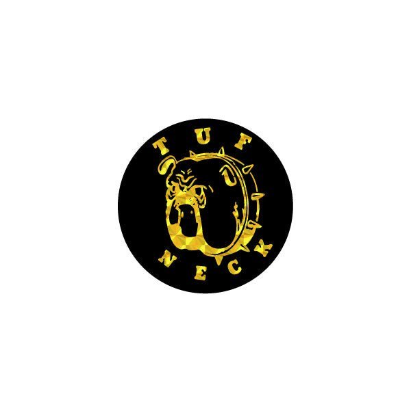 Tuf - neck - GEN 1 YELLOW PRISM Stem decal - old school bmx - Bmx Products AU